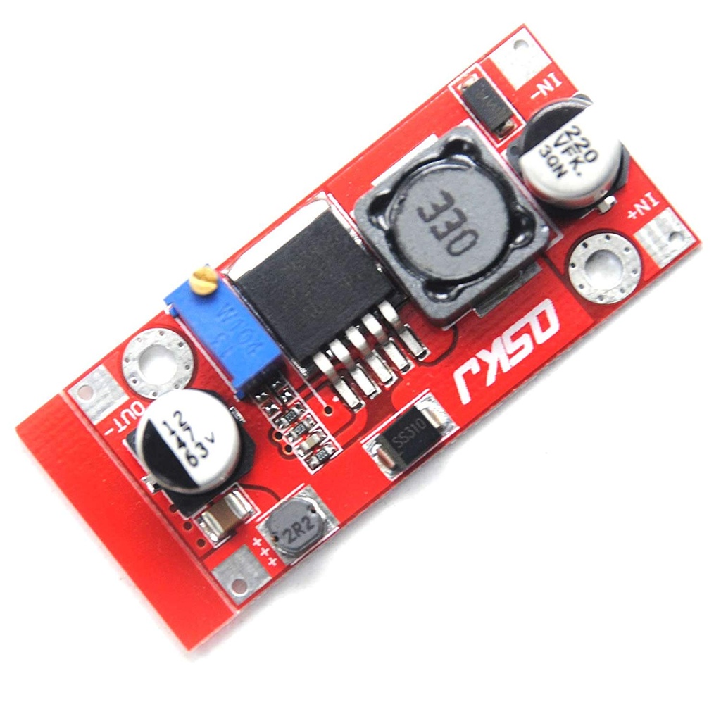 DC-DC Boost Module 4-34V to 4-35V LM2587 Current 5A Switching QS-0324CBDM-15W