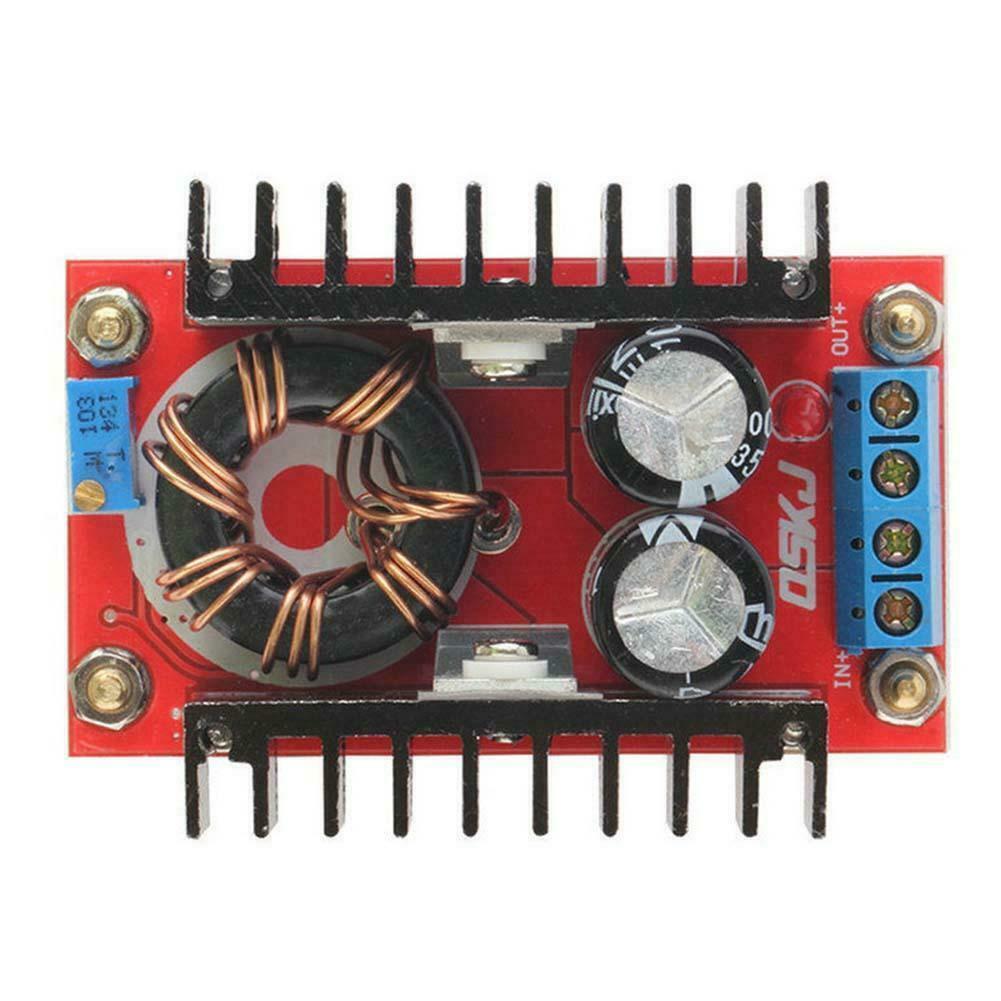 DC-DC Converter 10-32V to 12-35V Step Up Power Supply Module QS-1224CBD-150W