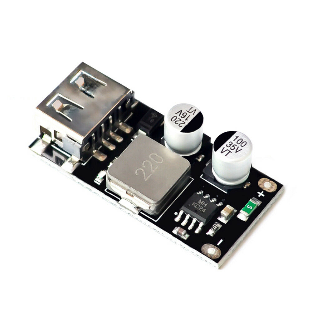 12V 24V to QC3.0 USB Charging Board DC Buck Module