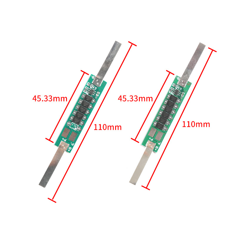 3.7V 4-9A Li-ion Lithium Battery 18650 Charger Over Charge Protection Board With Soldered Nickel Belt