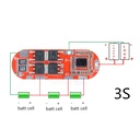 3S BMS 25A 12.6V 4S 16.8V 5S 21V 18650 Li-ion Lithium Battery Protection Board Circuit Charging Module PCM Polymer Lipo Cell PCB