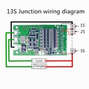 24V 36V 48V 25A 35A 50A 80A 150A Polymer Lithium/Ternary Lithium/ Iron Phosphate/LiFePo4 Battery Protection Board QS-B413ANL-25A