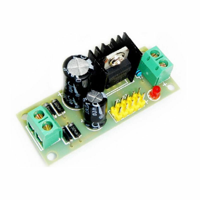 3 Moduli Regolatore Tensione L7805 - 5V, 1.2A, Input 7.5-20V AC/DC - Foto 3
