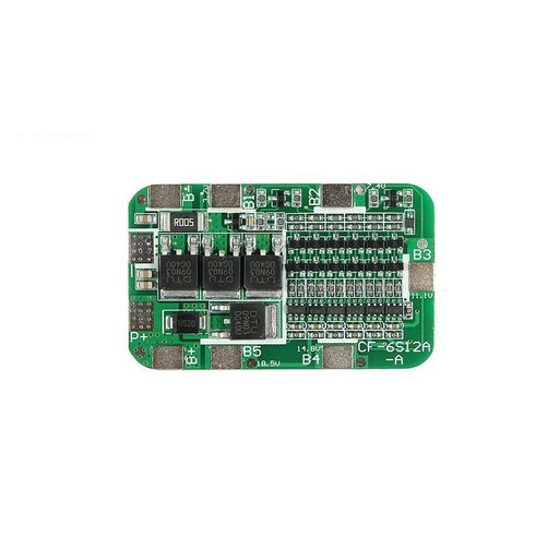 6 Series 22V BMS Protection Board for 18650 Lithium Battery Cell